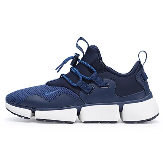 Nike Pocket Running Shoes Unisex Low-top Dark Blue/White