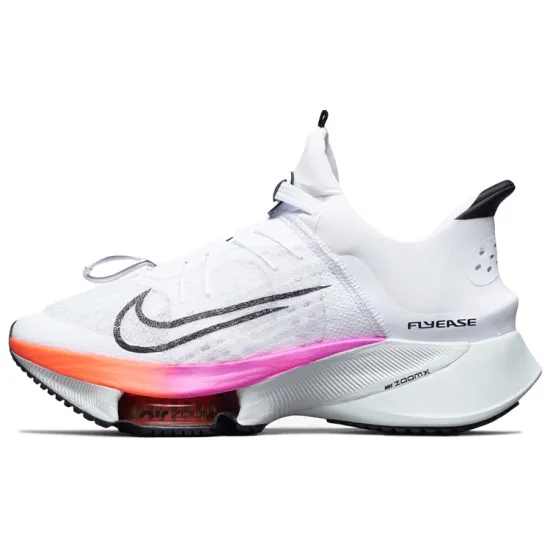 Nike Air Zoom Tempo Next% FlyEase White Flash Crimson Spruce Aura