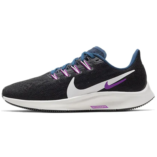 Nike Air Zoom Pegasus 36 Black Valerian Blue Women's