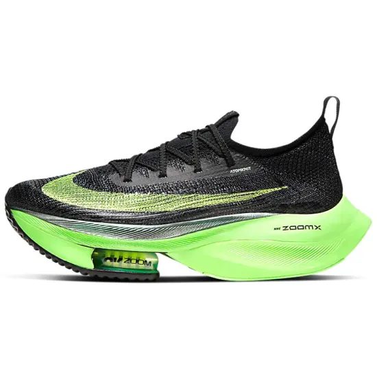 Nike Air Zoom Alphafly Next% Black Electric Green Women's
