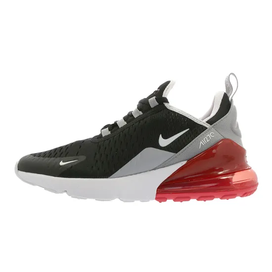 Nike Air Max 270 Black Ember Glow Wolf Grey GS