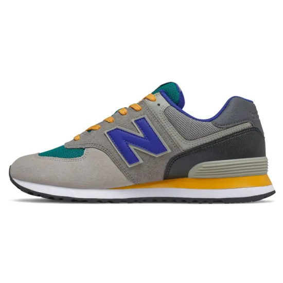 New Balance NB 574 Running Shoes Unisex Low-top Gray/Blue