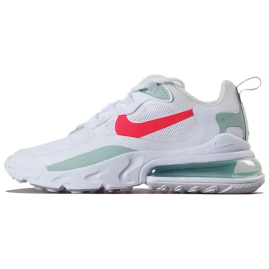 Nike Air Max 270 React White Pistachio Crimson Women's