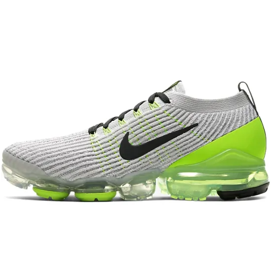 Nike Air VaporMax Flyknit 3 Vast Grey Electric Green