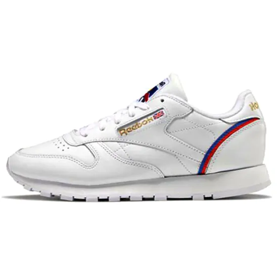 Reebok Women's Classic Leather 'Collage Of Flags'