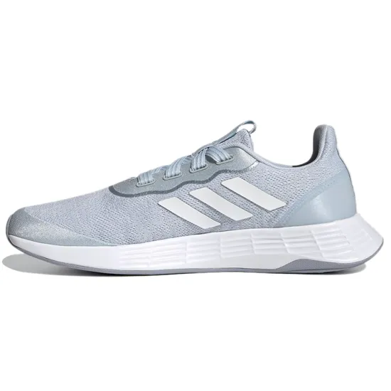 Adidas Qt Racer Sport Running Shoes Women's Low-top White/Royal Blue/Fern Green