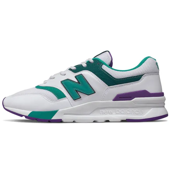 New Balance NB 997H Running Shoes Unisex Low-top White/green
