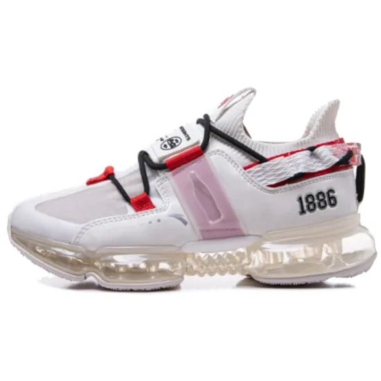 Coca-cola X ANTA Running Shoes Women's Low-Top White Black Red
