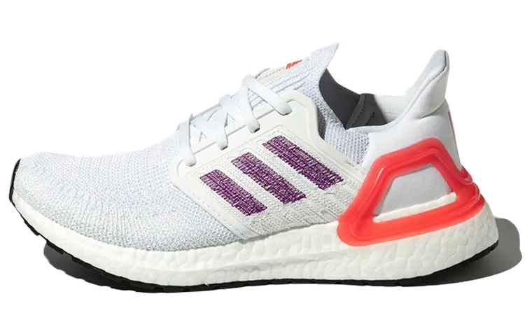 Adidas Wmns UltraBoost 20 'White Purple Crimson' Women's
