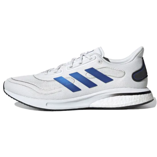 Adidas Supernova Running Shoes Men Low-top White/Blue/Black