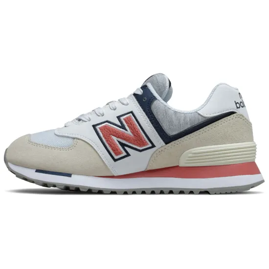 New Balance 574 'Cream White Pink' Women's