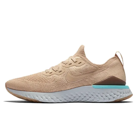Nike Epic React Flyknit 2 Running Shoes Unisex Low-top Khaki