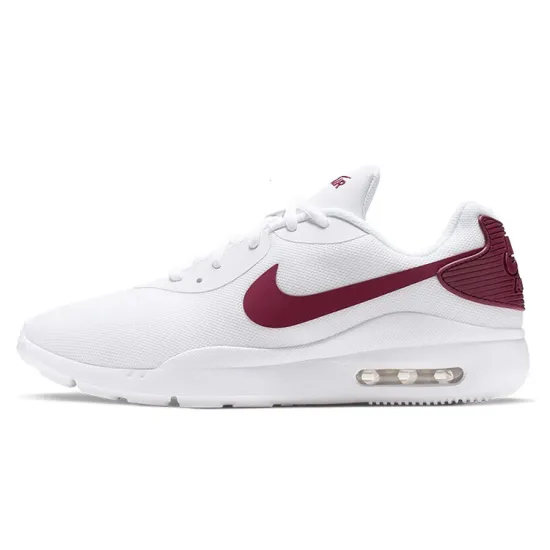 Nike Air Max Oketo Running Shoes Men Low-top White/Red