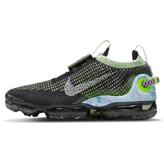 Nike Air VaporMax 2020 Flyknit Black Barely Volt Women's