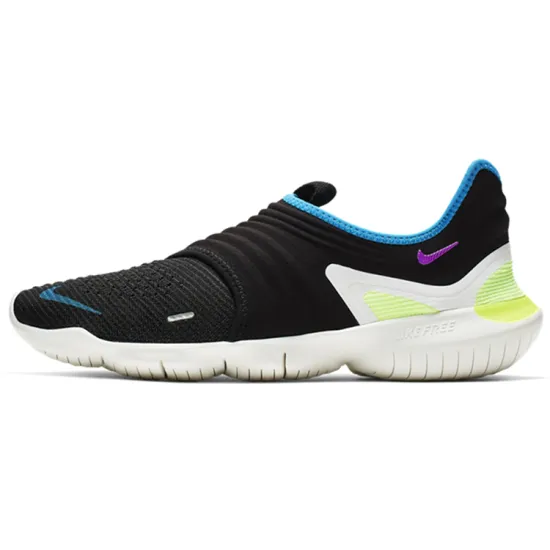 Nike Free Rn Flyknit 3.0 Black Laser Orange