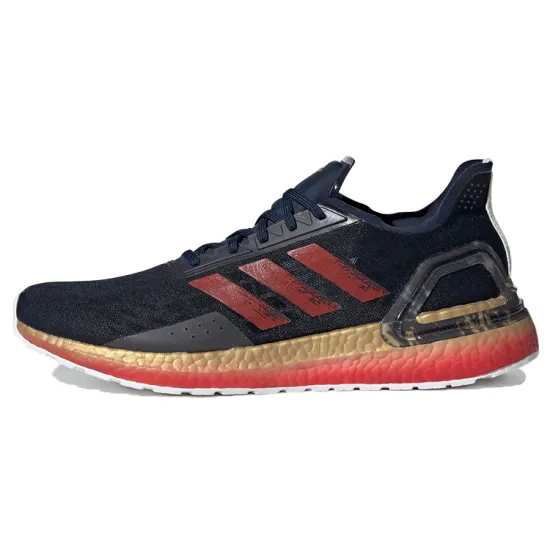 Adidas ULT Running Shoes Men Low-top Black/Gold/Red