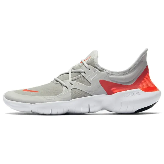 Nike Free RN 5.0 Running Shoes Unisex Low-top Gray/Orange