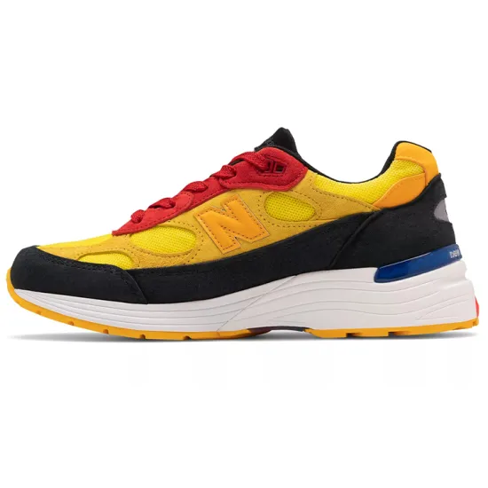 New Balance 992 Yellow Red
