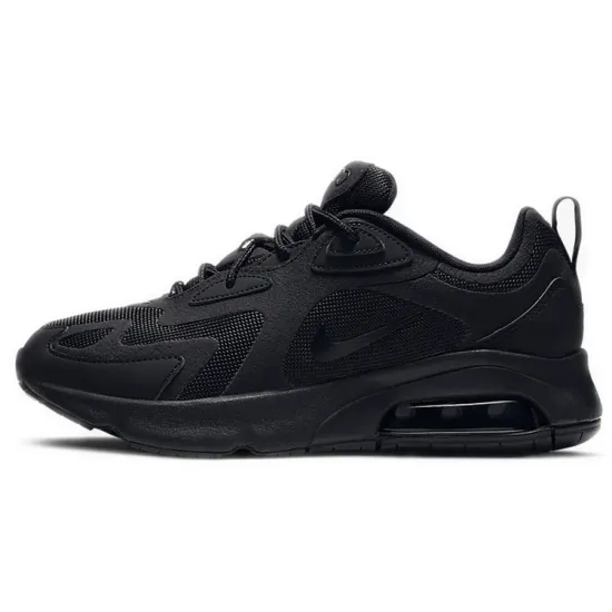 Nike Air Max 200 Triple Black Women's