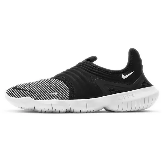 Nike Free RN Flyknit 3.0 Running Shoes Women's Low-top Dark Gray