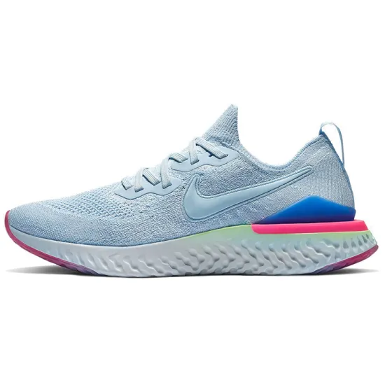 Nike Epic React Flyknit 2 Hydrogen Blue Sapphire Hyper Pink