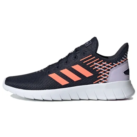 Adidas Neo Asweerun Running Shoes Women's Low-Top Blue Purple/White