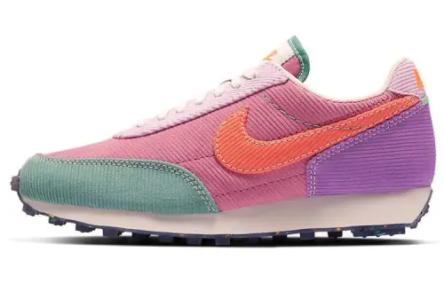 Nike Daybreak Desert Berry Waffle casual shock-absorbing non-slip wear-resistant low-top running shoes women's red purple green