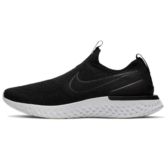 Nike Epic Phantom React Flyknit Black White