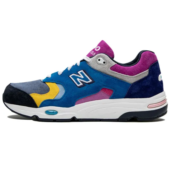 New Balance 1700 Kith The Colorist Blue Toe