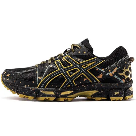 Asics Gel-Kahana 8 Running Shoes Men Low-top Black/Gold