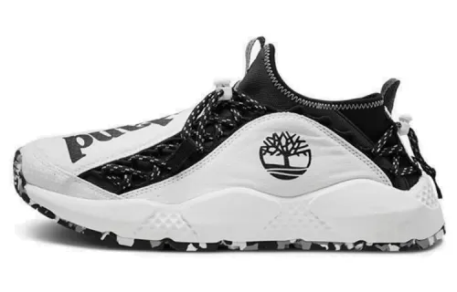 Timberland Ripcord Comfortable And Trendy Fabric Cushioning Slip Resistant Low top Running Shoes Men's White Narrow
