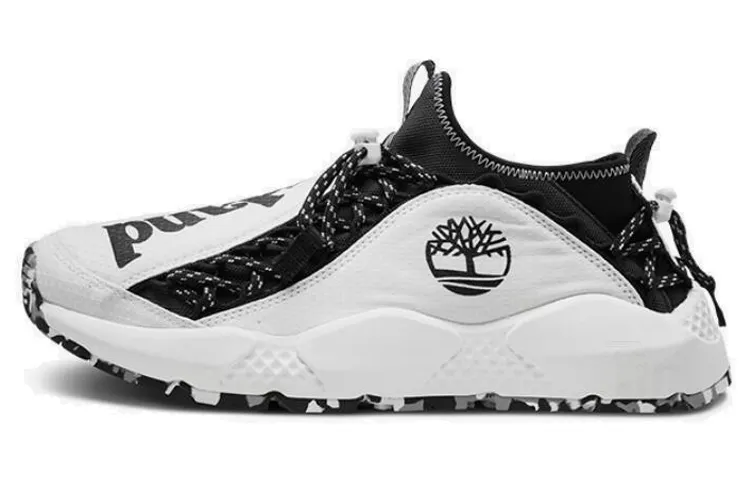 Timberland Ripcord Comfortable And Trendy Fabric Cushioning Slip Resistant Low top Running Shoes Men's White Narrow