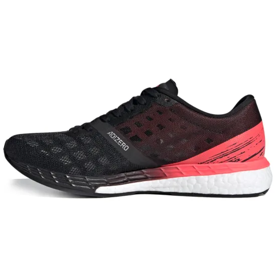 Adidas Adizero Boston 9 Black Signal Pink Women's