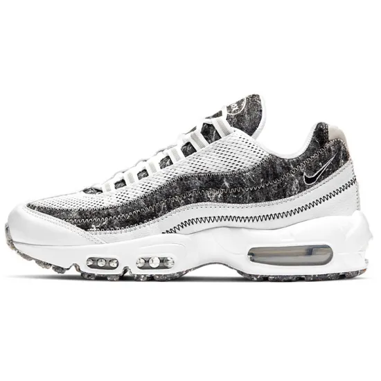 Nike Air Max 95 Running Shoes Unisex Low-top White/Gray