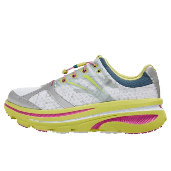 HOKA ONE ONE Running Shoes Women's Low-top Luminous Green/Crimson Tint/Volt/Black