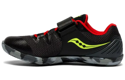 Saucony Running Shoes Men's Low Top Black Red