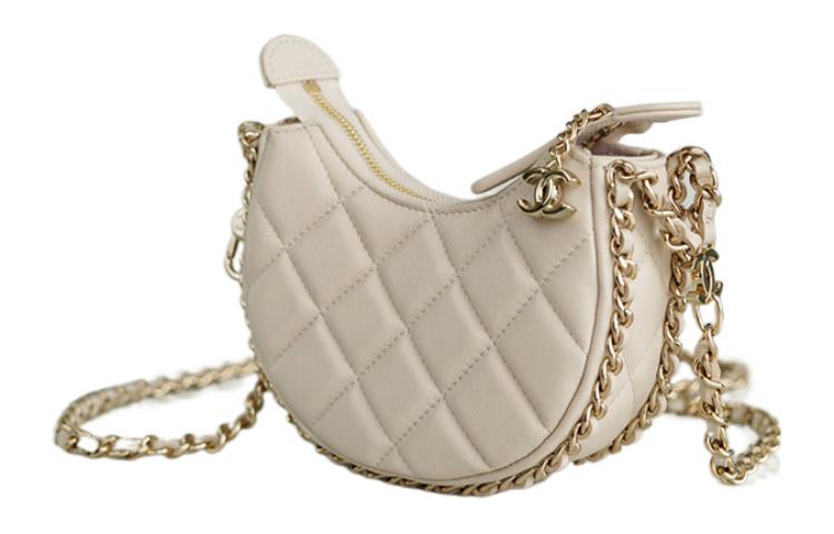 Женская сумка Chanel 23P (белая) — фото 4
