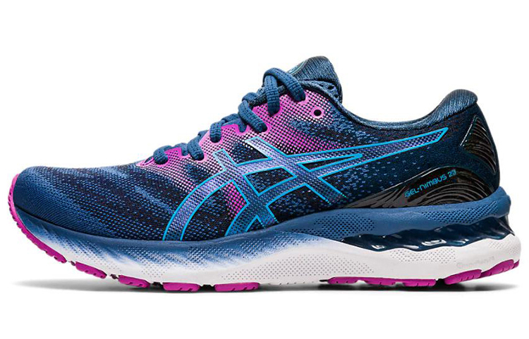 Женские кроссовки ASICS Asics GEL-Nimbus 23 (темно-синий / фиолетовый)