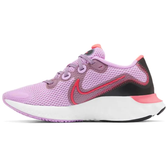 Nike Renew Run Running Shoes Women's Low-top Black/white/purple/red