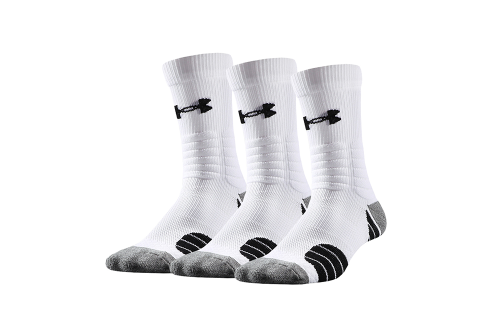 Under Armour Crew Socks Unisex 3 Pack Black