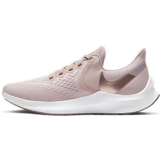 Nike Zoom Winflo 6 Running Shoes Women's Low-top Rose Gold