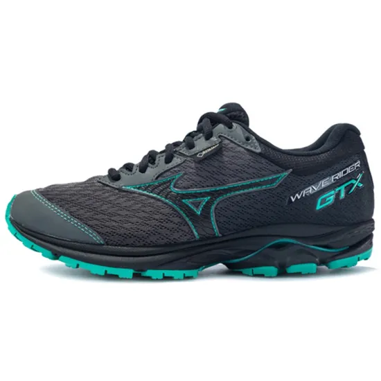 Mizuno Rider Gtx Black/Green Women's
