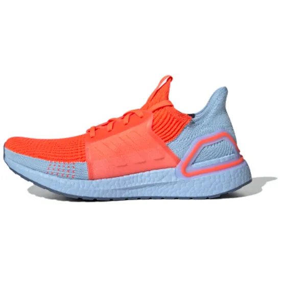 Adidas Ultra Boost 19 Solar Red Glow Blue