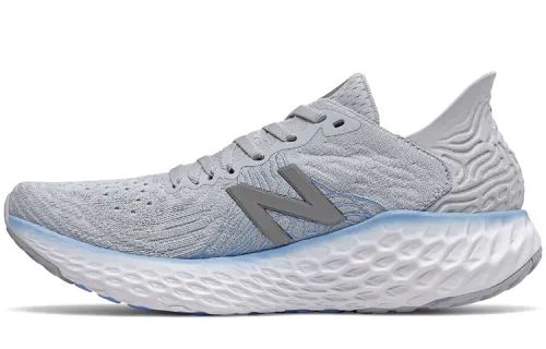 New Balance NB Fresh Foam W1080v10 lightweight cyclone fabric mesh rebound low-top running shoes women's gray