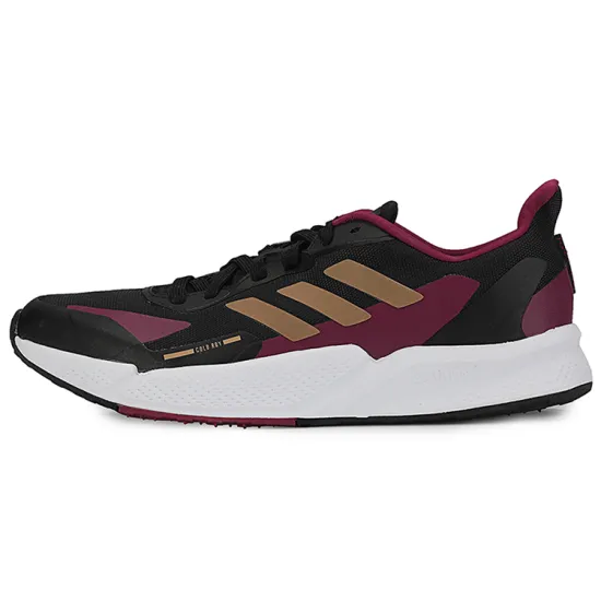 Adidas X9000l2 Running Shoes Unisex Low-top Black Purple Gold