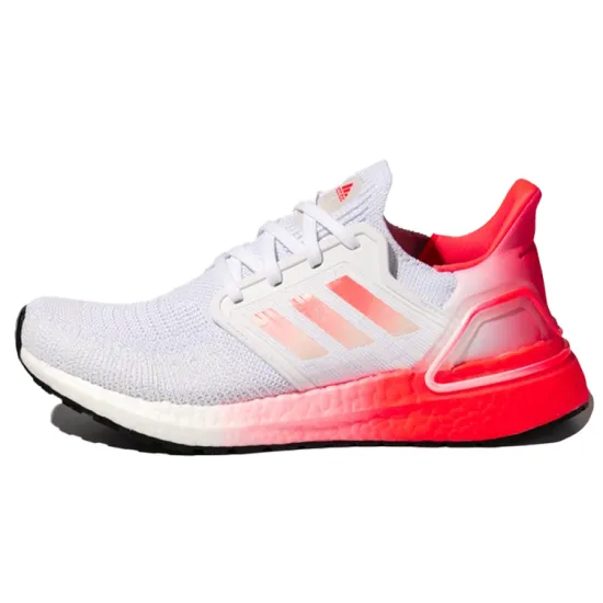 adidas Women's UltraBoost 20 'White Signal Pink'