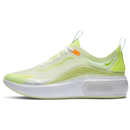 Nike Air Max Dia Running Shoes Women's Low-top Light Green/orange