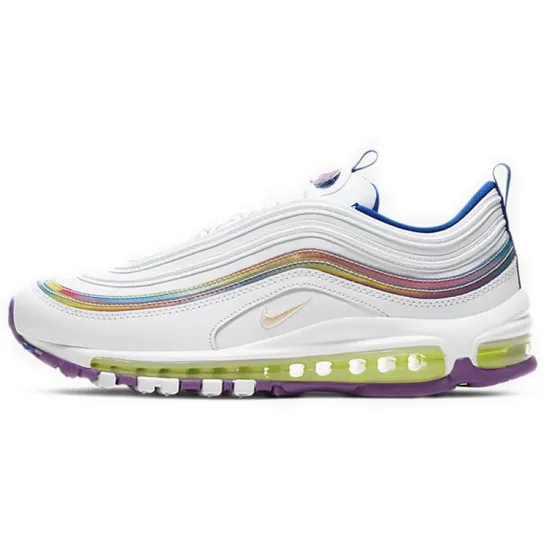 Nike Air Max 97 White Iridescent Stripes Women's