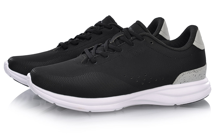 Li Ning Breathable Lightweight Breathable And Lightweight Low top Running Shoes Women’s Black