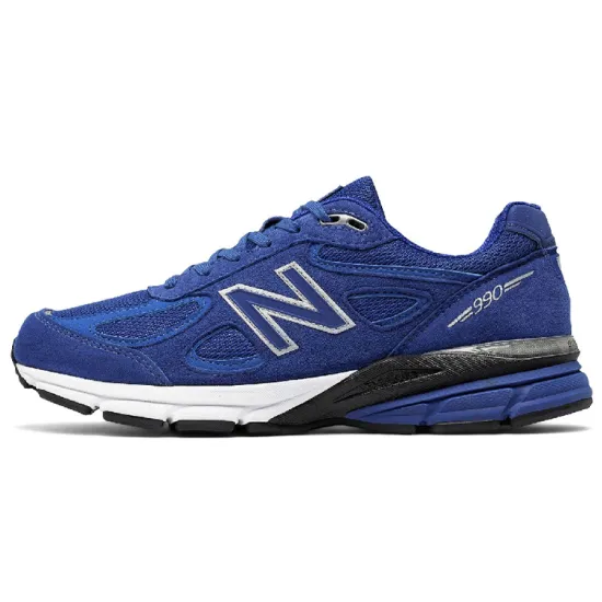 New Balance NB 990 V4 Running Shoes Men Low-top Blue